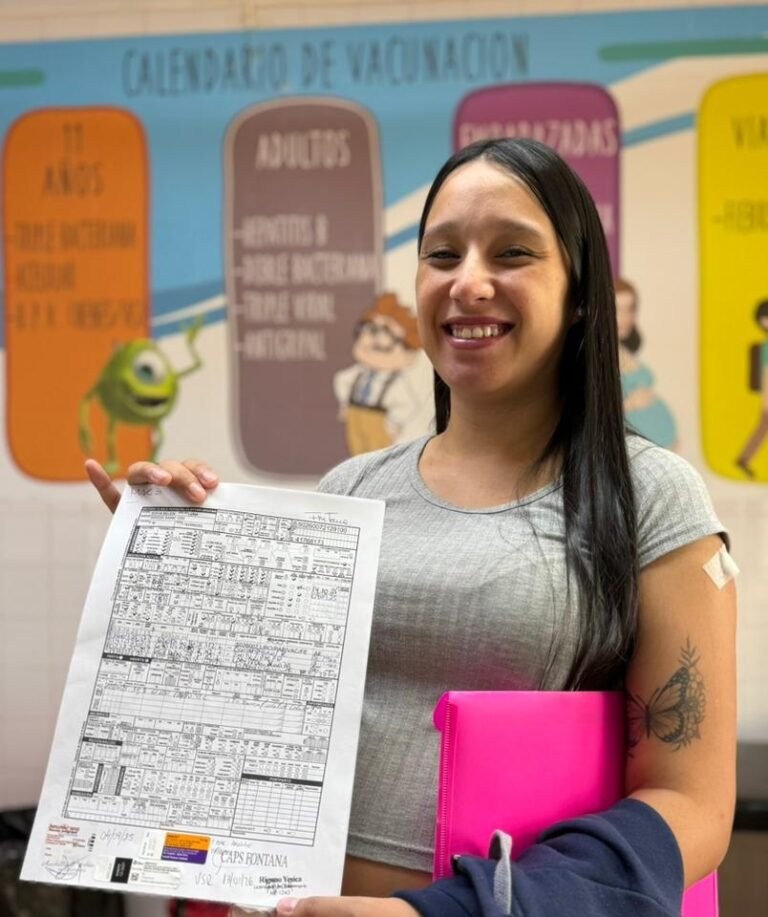 Con 241 dosis aplicadas, inició la campaña de vacunación contra el Virus Sincicial Respiratorio