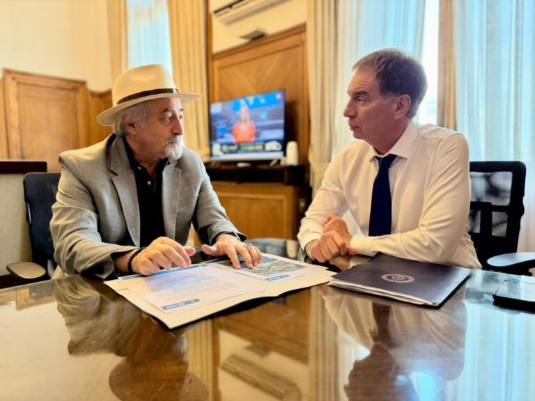 Macharashvili gestionó aportes y créditos para los damnificados del Cerro Hermitte