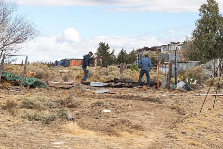 Avanza el ordenamiento urbano en El Faro con la demarcación y apertura de calles
