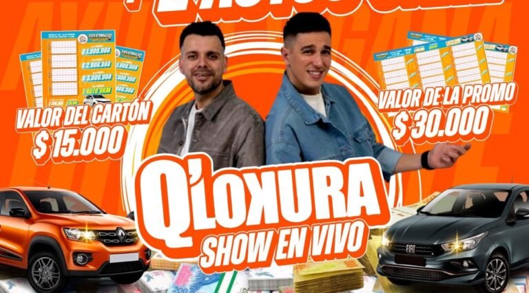 El Telebingo Chubutense celebra los 120 años de Esquel con Q’Lokura y premios millonarios