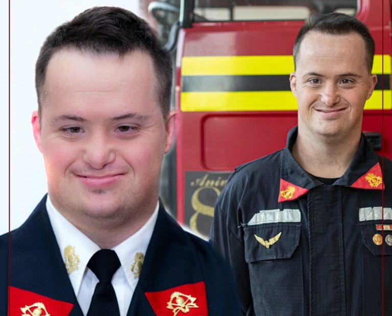 “Respeto, tolerancia e igualdad”: Bomberos Voluntarios recordaron el Día Mundial del Síndrome de Down