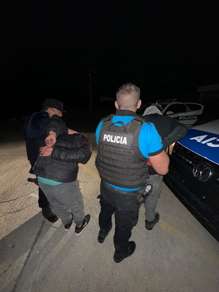 Disturbios en la madrugada: incitaron a pelear a los policías y fueron demorados