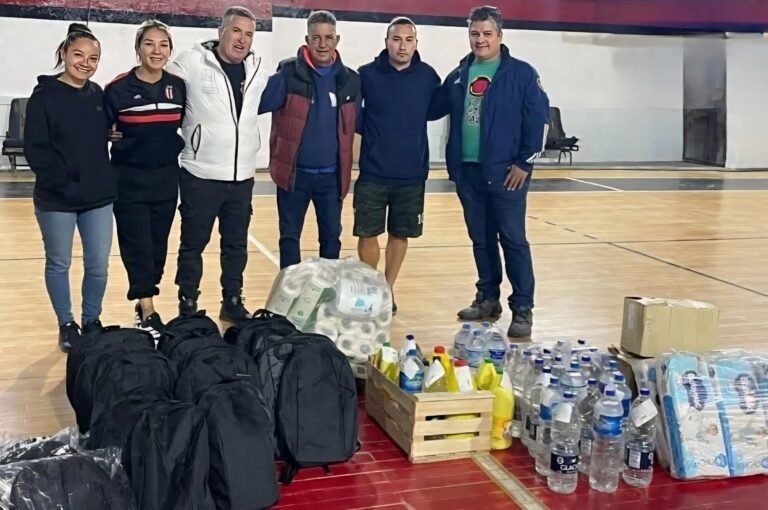 Solidaridad: River Plate y CAI se unieron para asistir a los damnificados del Cerro Hermitte