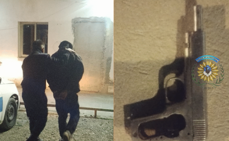 Lo vieron saltar un cerco, apuntó a un policía con un arma y cayó tras una persecución