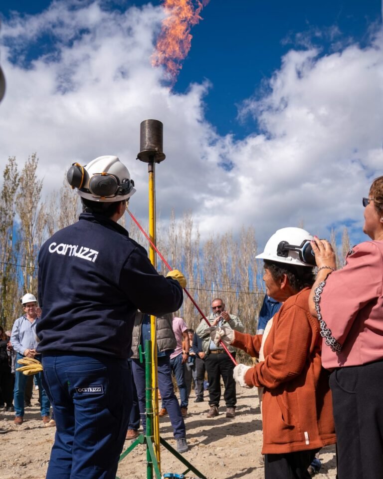 Obra de gas en barrio Centenario beneficia a más de 600 vecinos