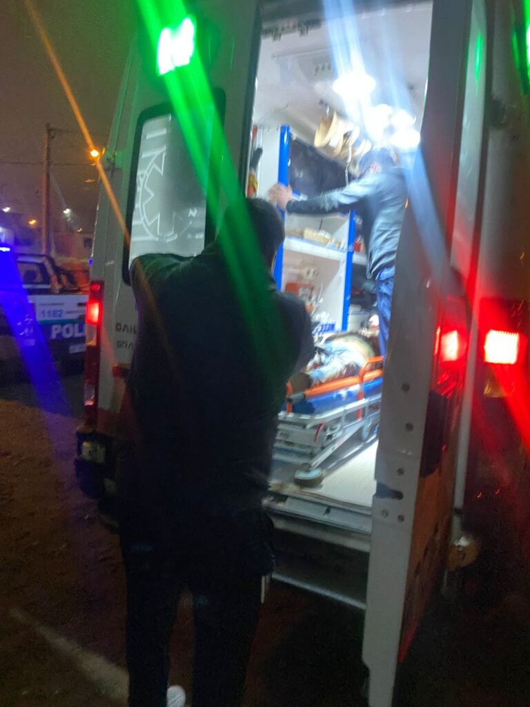 Un hombre de 45 años sufrió un fuerte golpe en la cabeza tras caer en un zanjón en zona sur