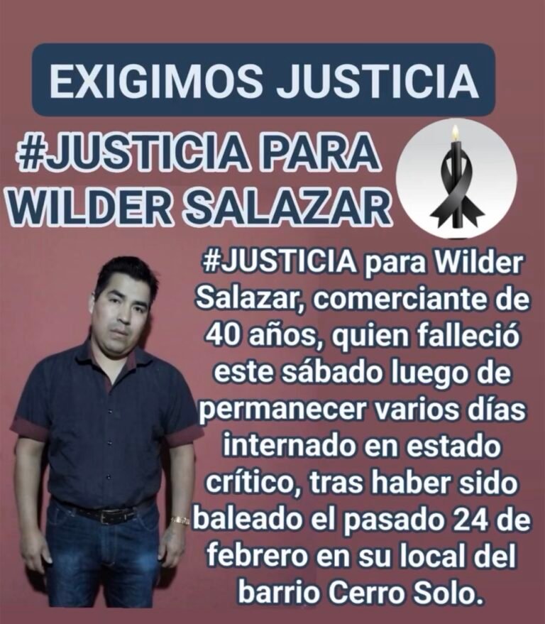 La Colectividad Boliviana “Tinkunaku” exigió justicia por la muerte de Wilder Salazar