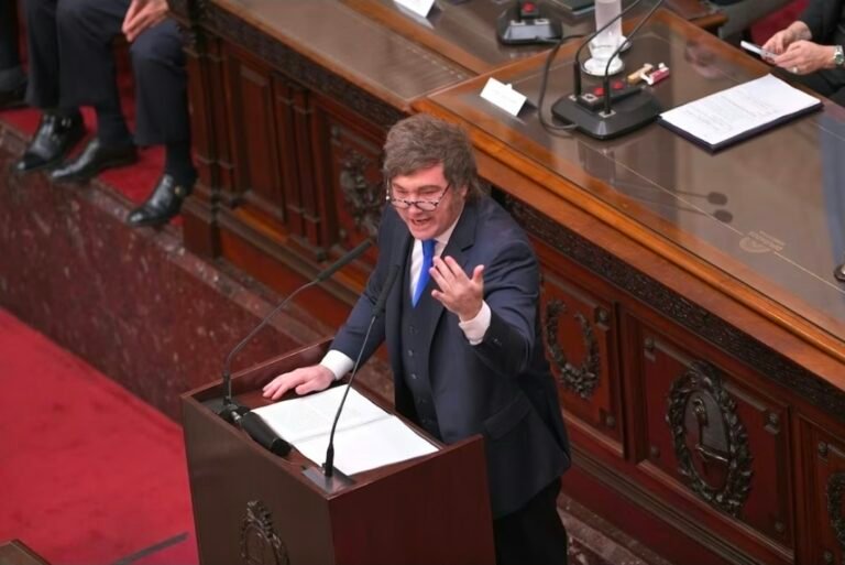 Fuerte discurso de Milei contra el kirchnerismo en el Congreso: “Cristina va a seguir a presa”