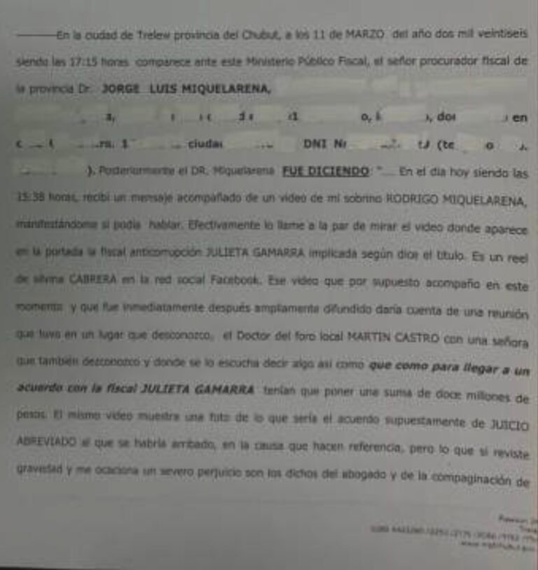 Escándalo: Investigan video de presunto pago de 12 millones por una condena