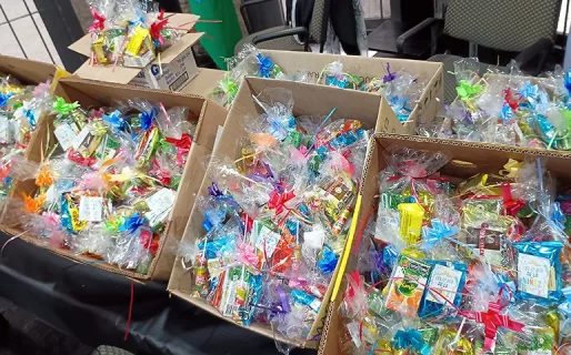 Fundación Sí impulsa una colecta de golosinas para festejar el cumpleaños de 12 niños