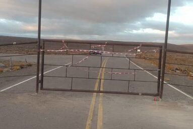 Conflicto en Sierra Colorada: aclaran que el tramo asfaltado es una obra inconclusa y no integra la red vial