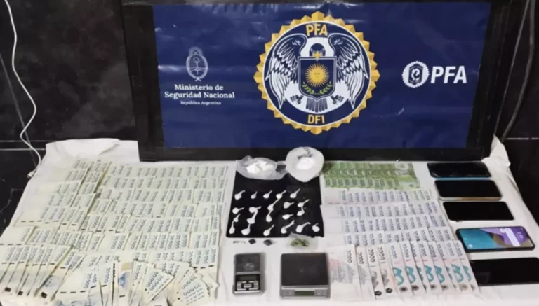 La Policía Federal desbarató un punto de venta de drogas: un detenido y elementos secuestrados