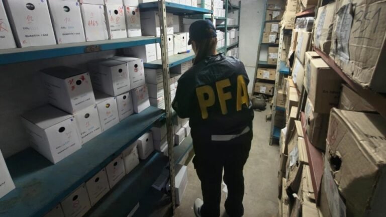 Incautaron productos ilegales en ocho provincias, incluida Chubut