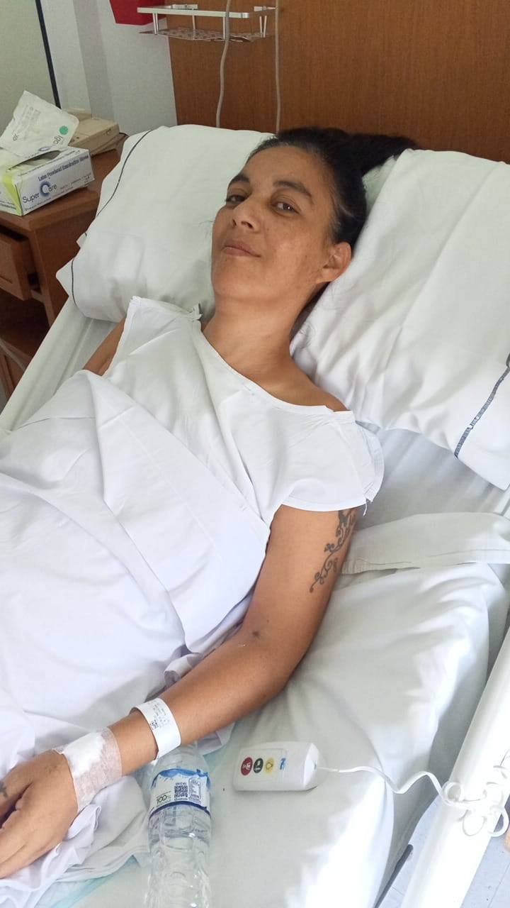 Piden donaciones para Marisa Cuenca tras una cirugía en la que le extirparon un tumor