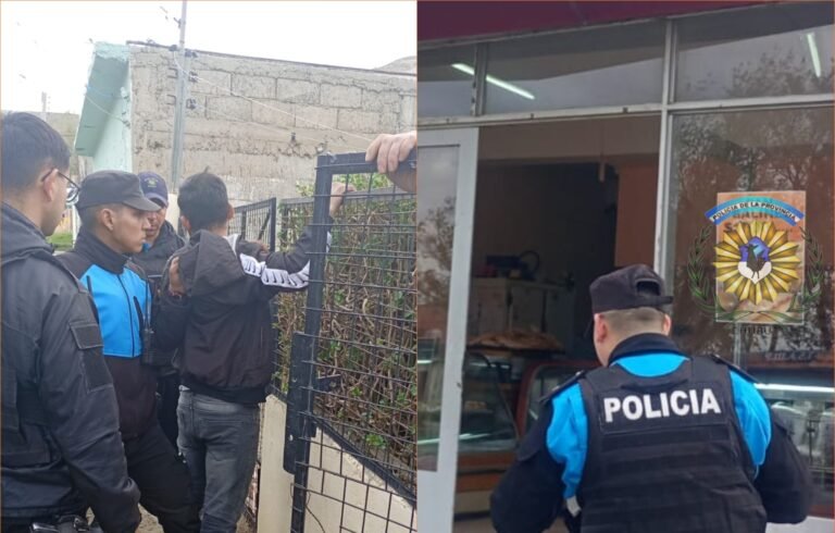 Agredió a una empleada, sustrajo mercadería y lo detuvieron a pocas cuadras