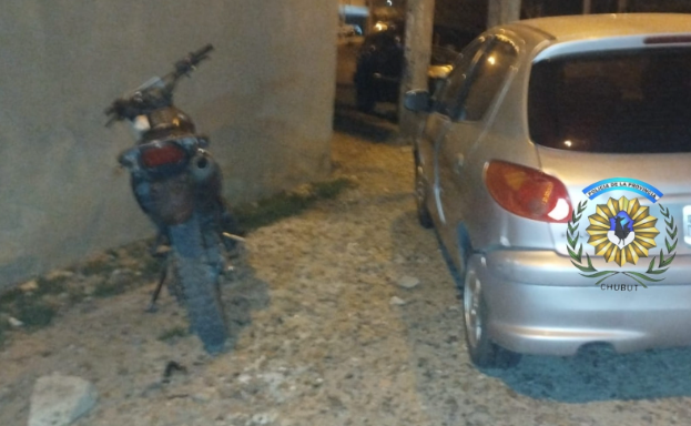 Encontraron una moto con pedido de secuestro frente a una vivienda de la familia Nieves