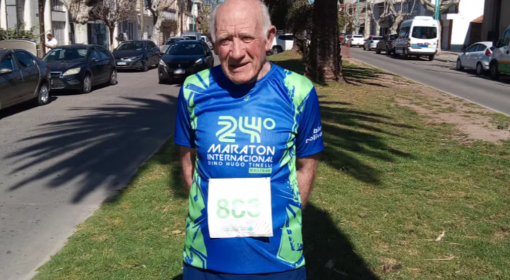 El corredor que desafía la edad: 81 años y presencia en el ranking mundial