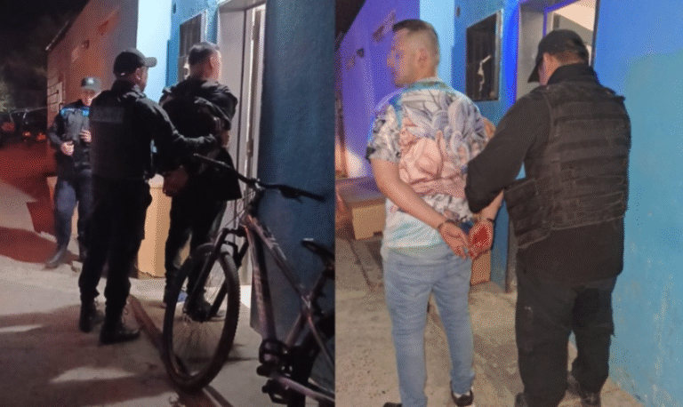 Con una “tumbera” y un cuchillo, protagonizó una violenta pelea con su hermano