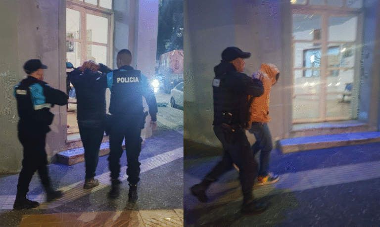 Robaban yogures de la batea de un supermercado y terminaron tras las rejas