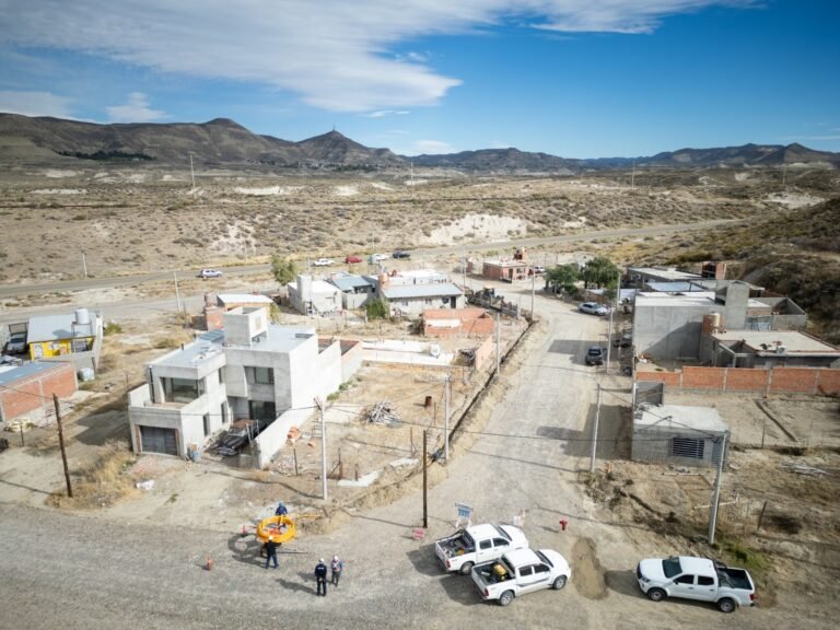 Amplían la red de gas en Rodríguez Peña: 29 familias serán beneficiadas