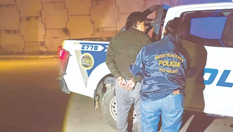 Detienen en Río Negro a un comodorense buscado por secuestrar a una menor