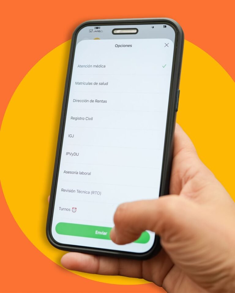 Chubut moderniza su sistema sanitario: ya se pueden sacar turnos médicos por WhatsApp
