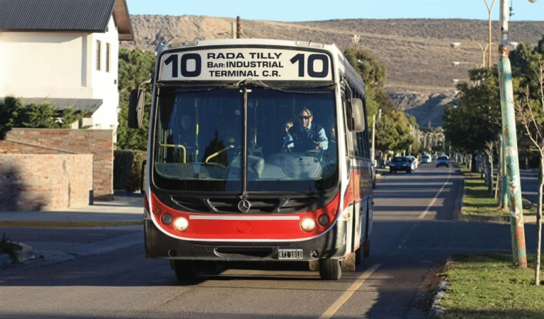 Expreso Rada Tilly informó que este 20 de junio circulará con horario de domingo