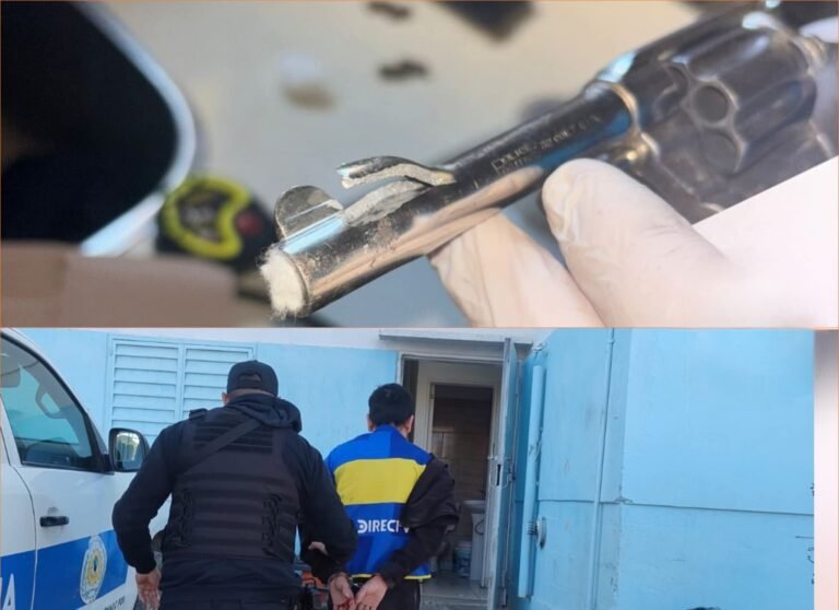 Violento episodio: le disparó a un vecino, el arma falló y la víctima logró desarmarlo