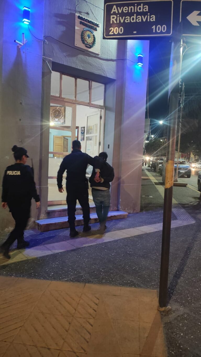 Un hombre fue detenido en pleno centro tras agredir a su pareja