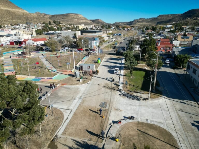Culminó la obra de pavimentación de la calle Petrolero San Lorenzo