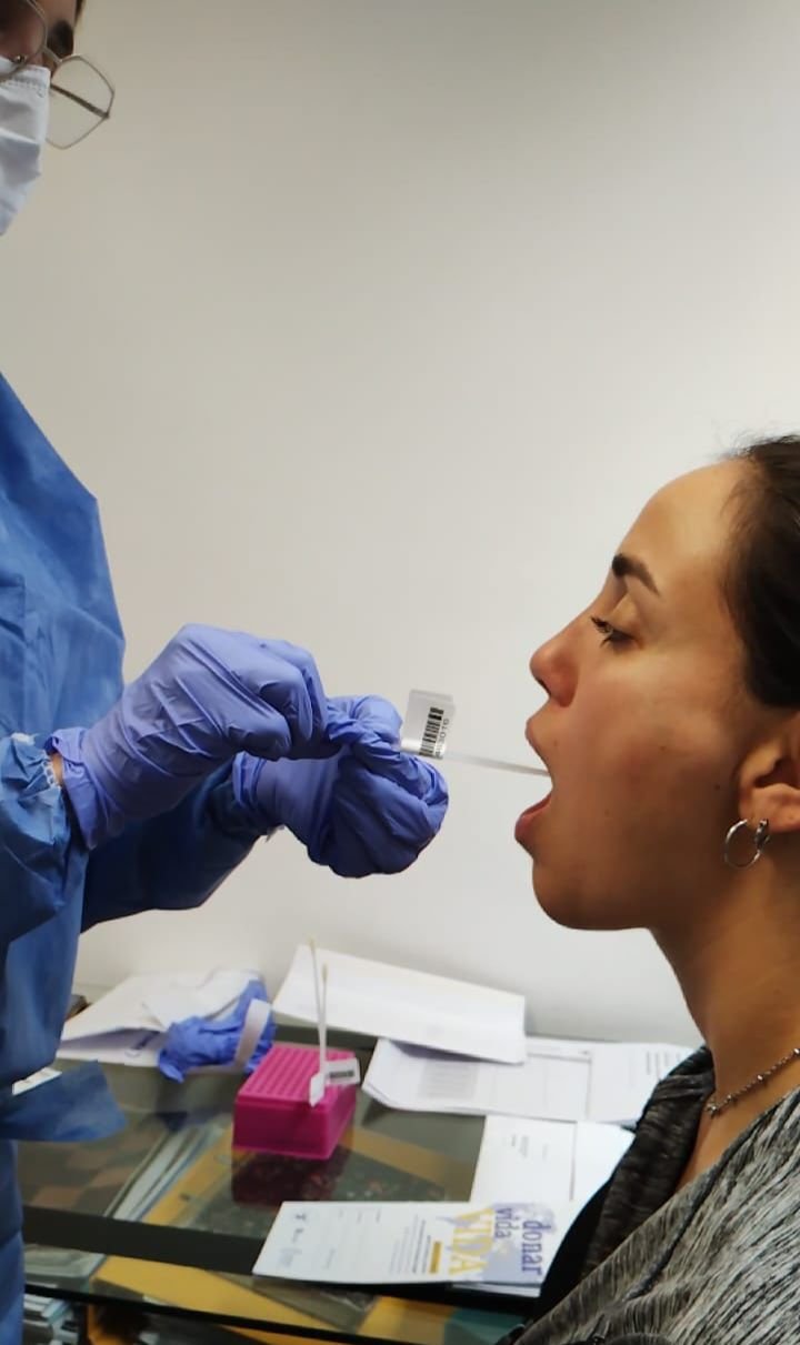 ​CUCAI Chubut implementa el hisopado bucal para facilitar la inscripción de donantes de médula ósea