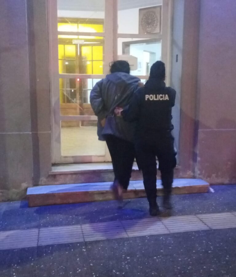 Una mujer y un menor fueron sorprendidos robando embutidos de un supermercado