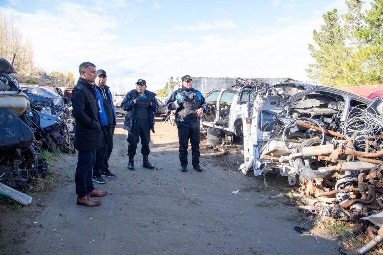 Detectan talleres y un desarmadero funcionando sin habilitación tras controles