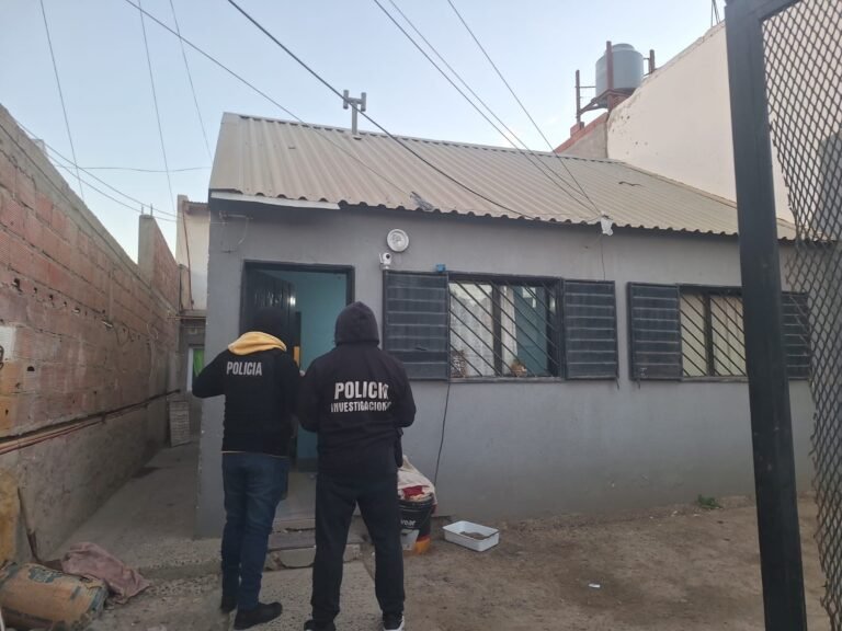 Octavo homicidio: ocho allanamientos y elementos secuestrados