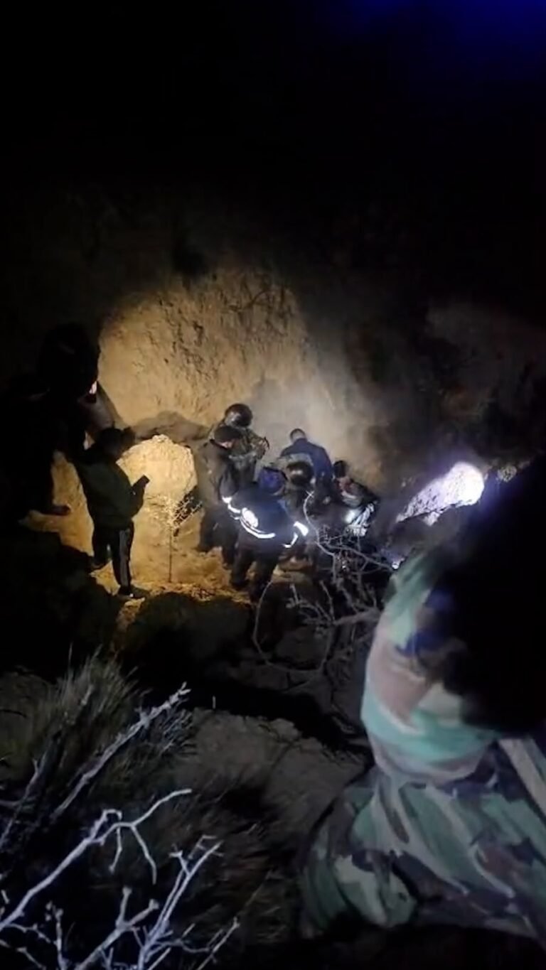 Operativo con drones y canes: detienen a tres personas tras un violento asalto a un camión