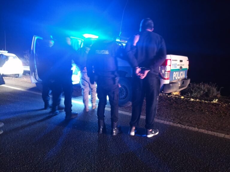 Robo de cables en Ruta 26: cuatro detenidos tras un operativo con drones