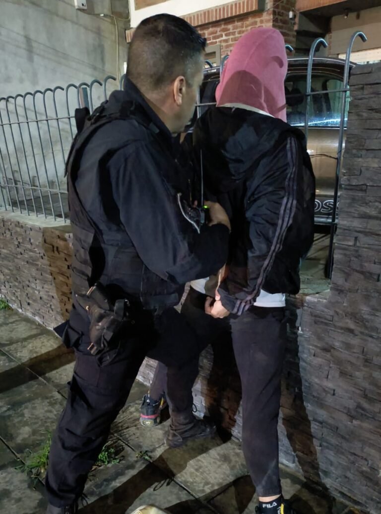 Robó una caja de hamburguesas de una rotisería y lo atraparon en la huida