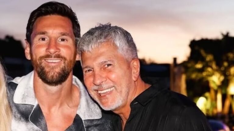 La familia de Messi confirmó que el papá está bajo tratamiento médico por una enfermedad