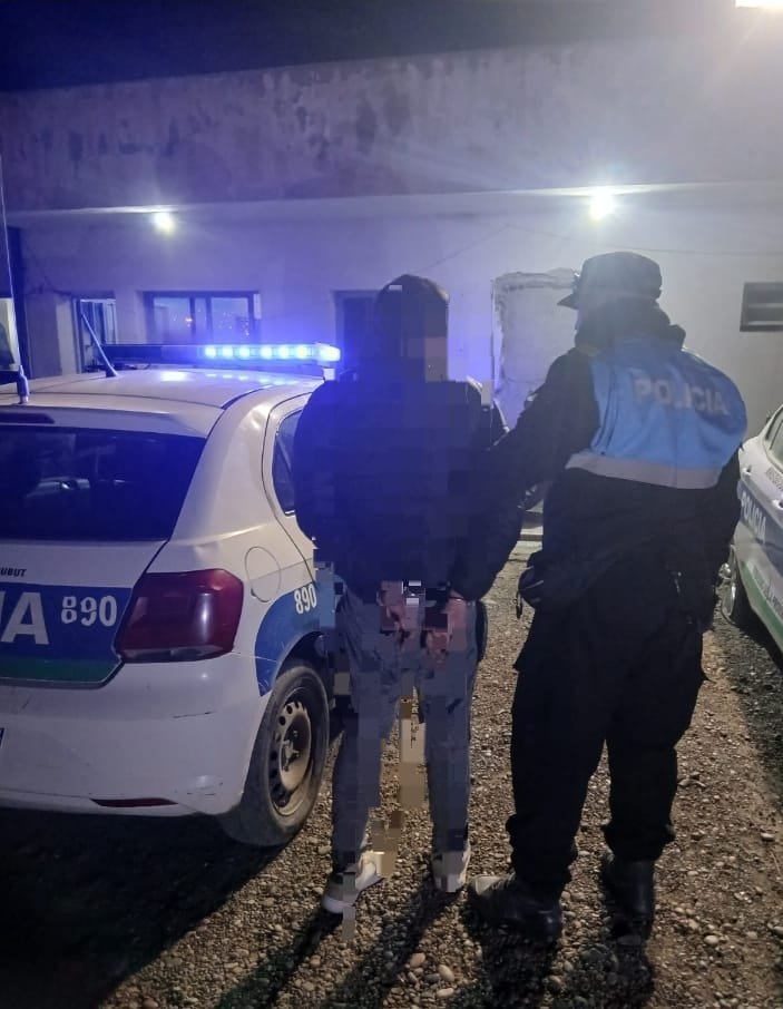 Violento episodio: discutió con su pareja y la golpeó con una pava