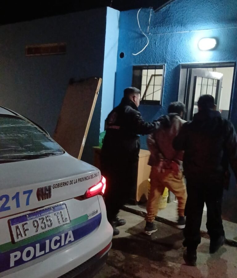 Lo sorprendieron robando una garrafa, forcejeó con la Policía y sufrió lesiones