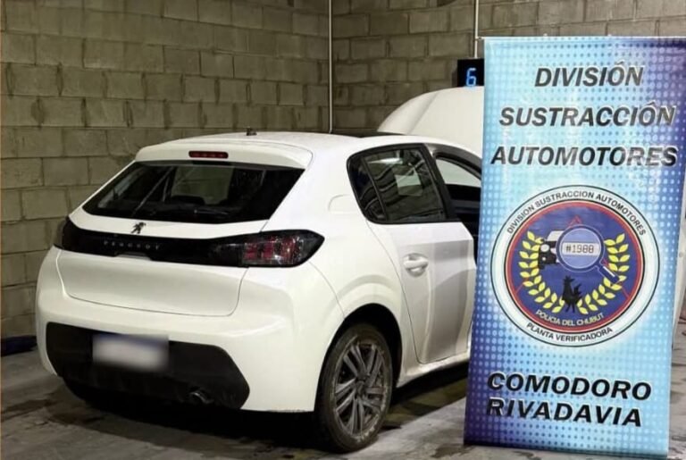 Detectan y secuestran un vehículo “gemelo” en Kilómetro 8