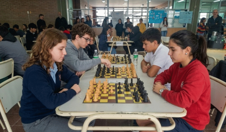 Comodoro y Rada Tilly se preparan para la 1º Olimpíadas de Ajedrez Escolar
