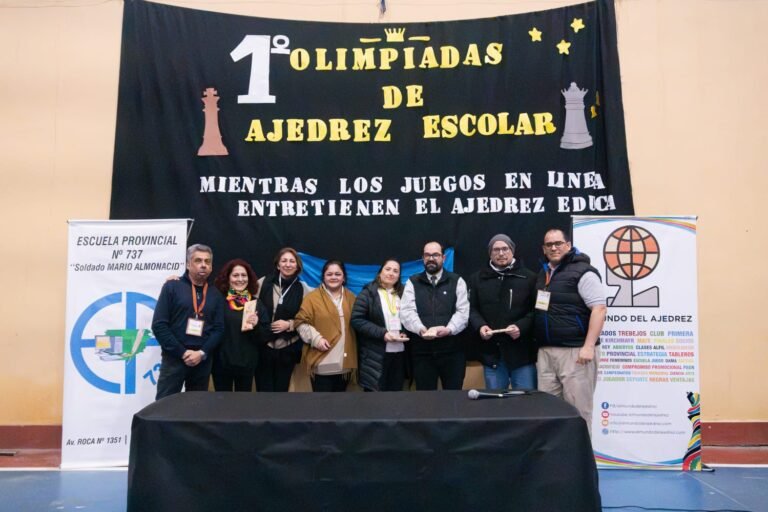 Exitosa 1ª Edición de las Olimpíadas de Ajedrez Escolar en Comodoro