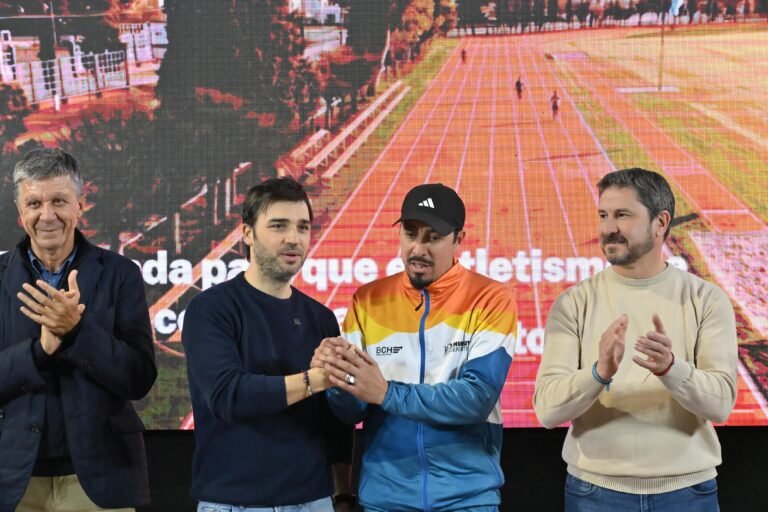 Torres anunció una obra clave para que Trelew pueda recibir competencias internacionales de atletismo
