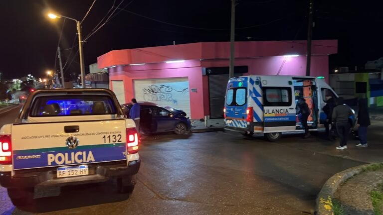 Violento choque dejó dos mujeres heridas: un conductor dio positivo en alcoholemia