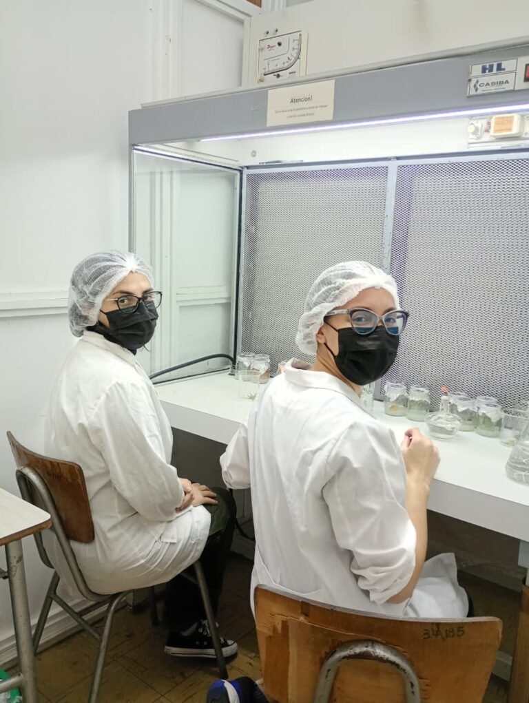 Es de Chubut y se capacita en cultivo in vitro para preservar los bosques patagónicos