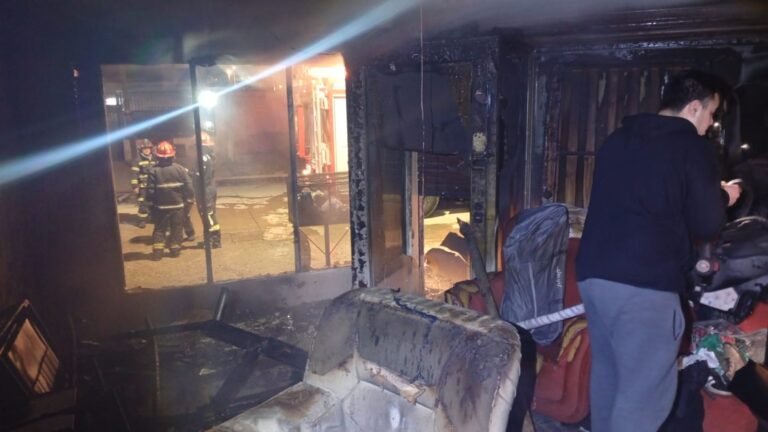 Se incendió un depósito y el dueño sospecha que fue provocado por sus perros