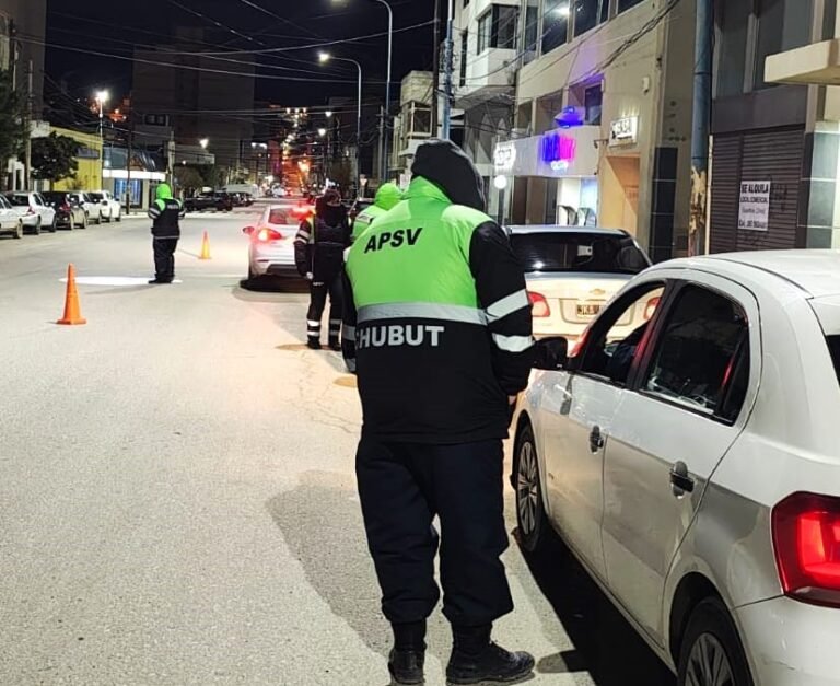 Detectaron a 18 conductores alcoholizados en Comodoro durante los controles del fin de semana