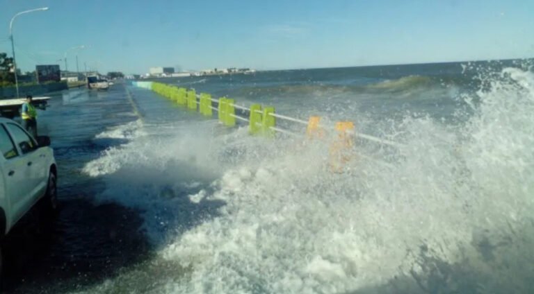 Alerta por marejada y lluvias: preparan un operativo preventivo para el jueves
