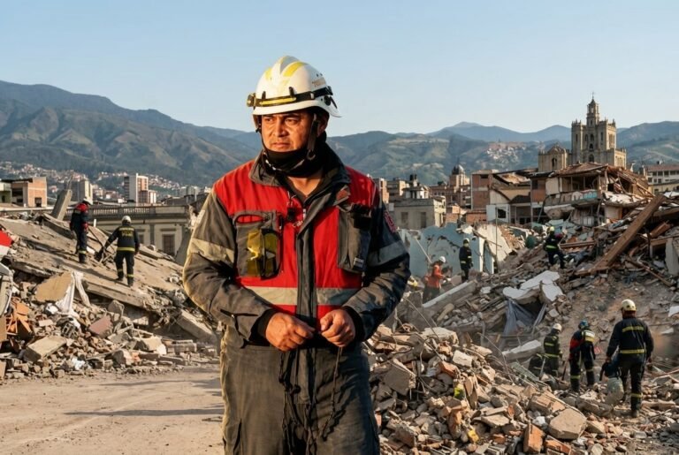 Un bombero de Chubut viajará a Colombia para colaborar en los rescates